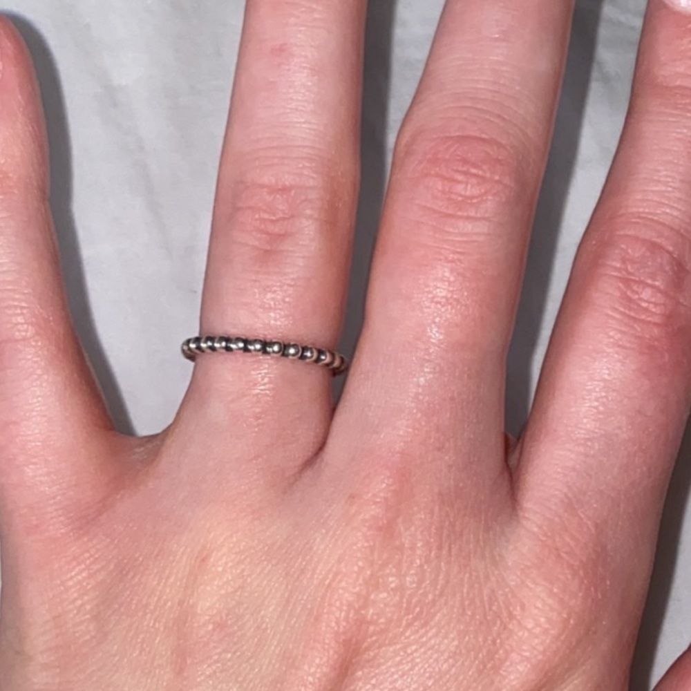 James Avery western studded ring.